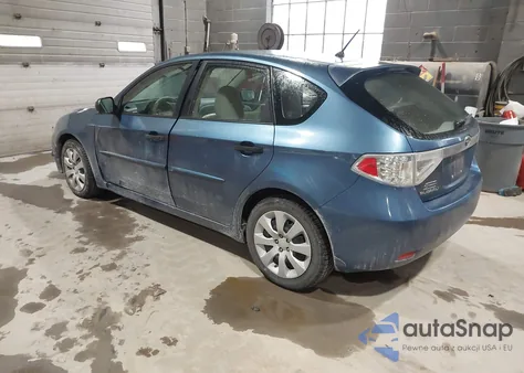 2008 Subaru Impreza 2.5I из США, поврежденный, VIN JF1GH61698H837572